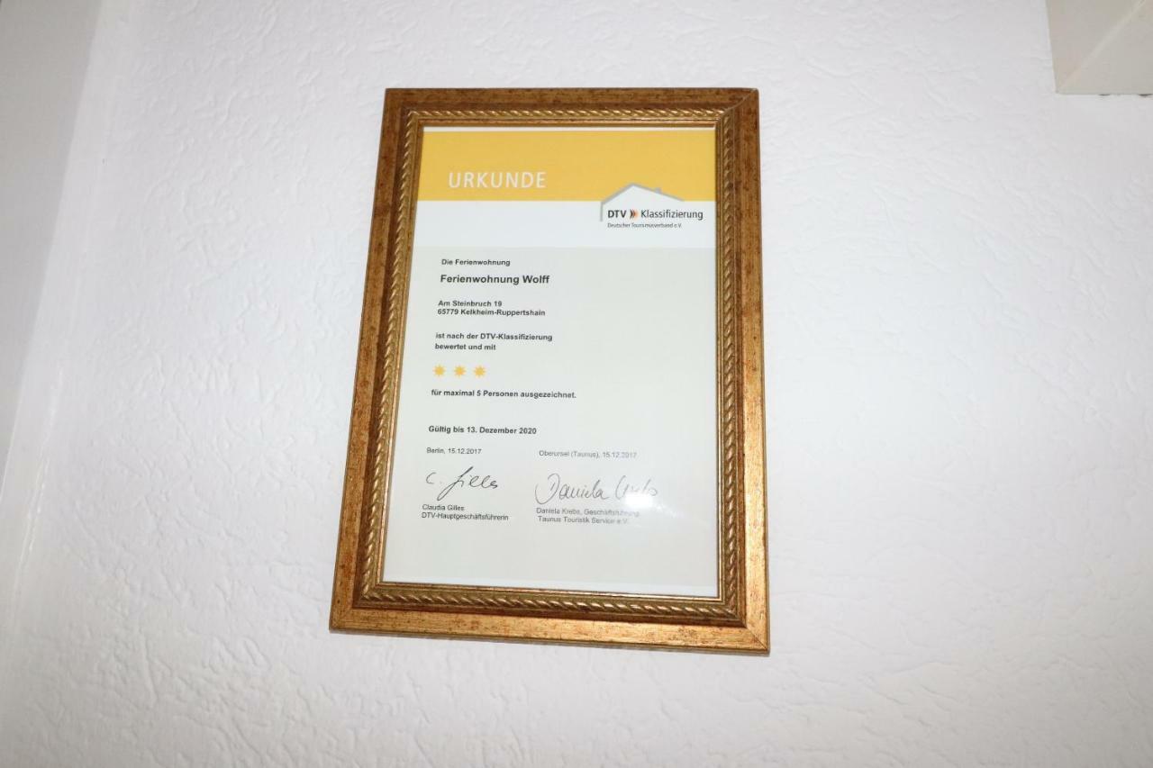 Ferienwohnung Wolff, Kelkheim Eksteriør billede